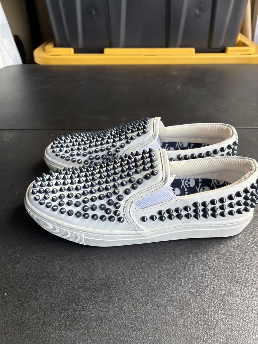 Women’s G/fore Studded Leather Slip on Fashion Size 7 $229 Retail Fast Shipping